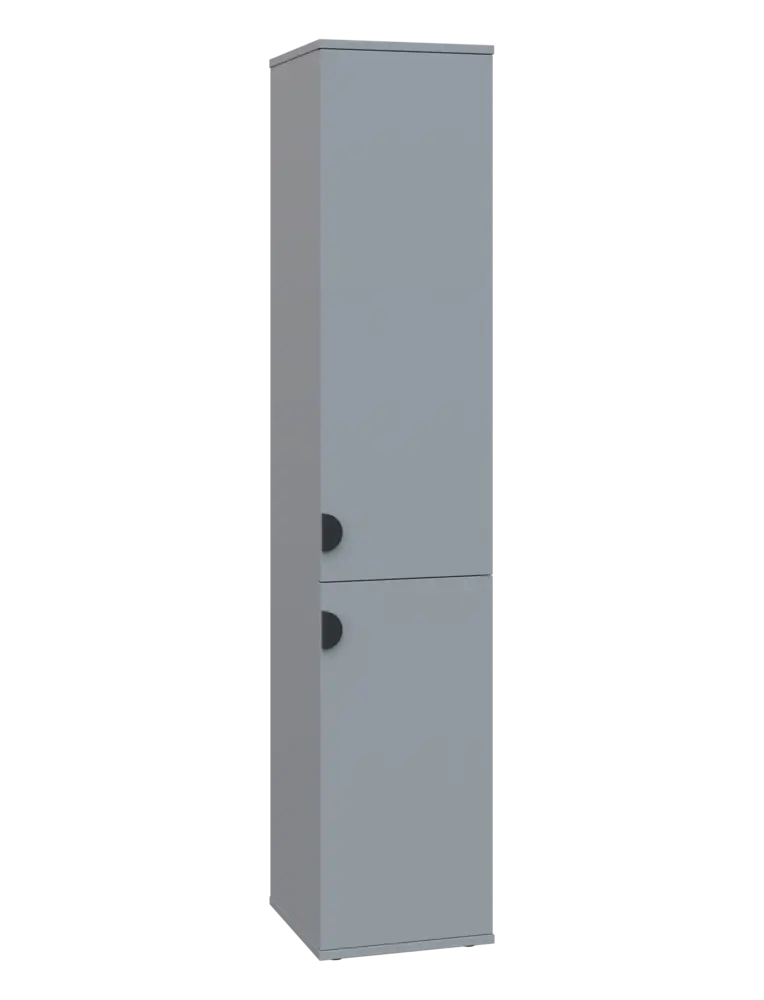 TN 5 - 32D kancelářská skříň, 2-dveřová, pravá, 1822x360x400, šedá